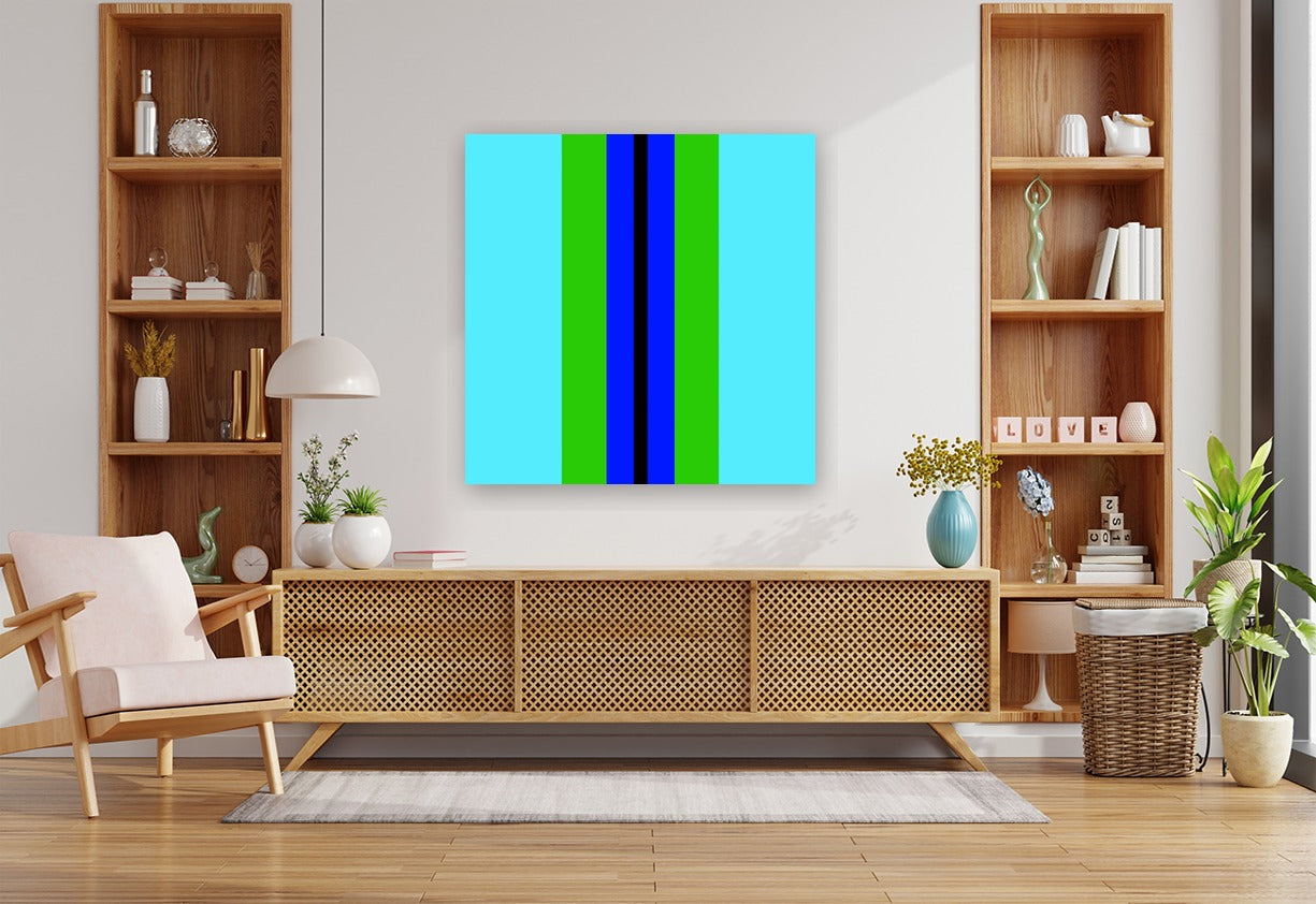 FIRST PRINCIPLE - 4.1 - shown in a modern living room