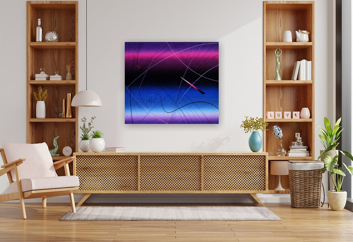 FOR A NEW WORLD - 7433 - shown in a modern living room