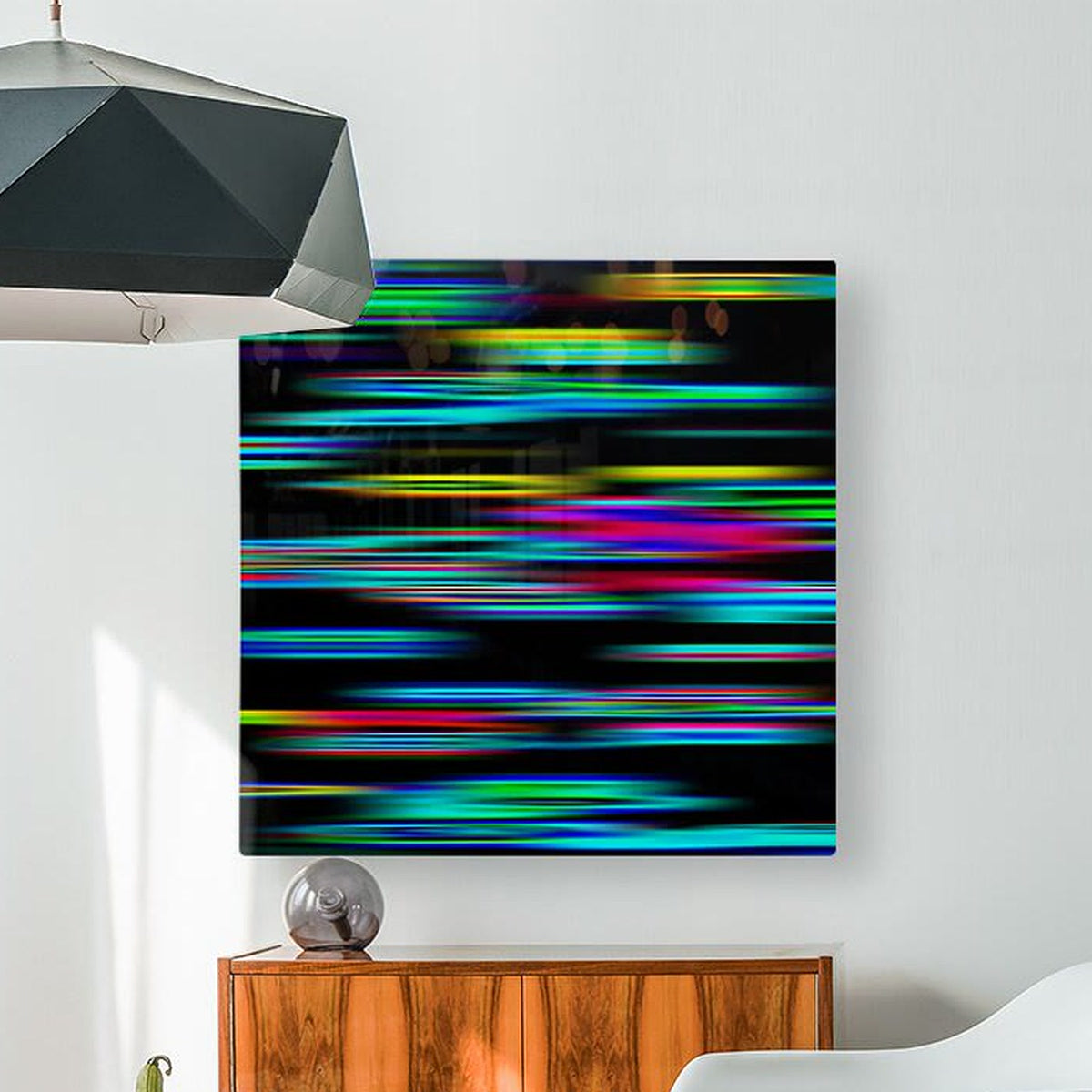 INFERENCE - 0.2 — HD Metal print, front