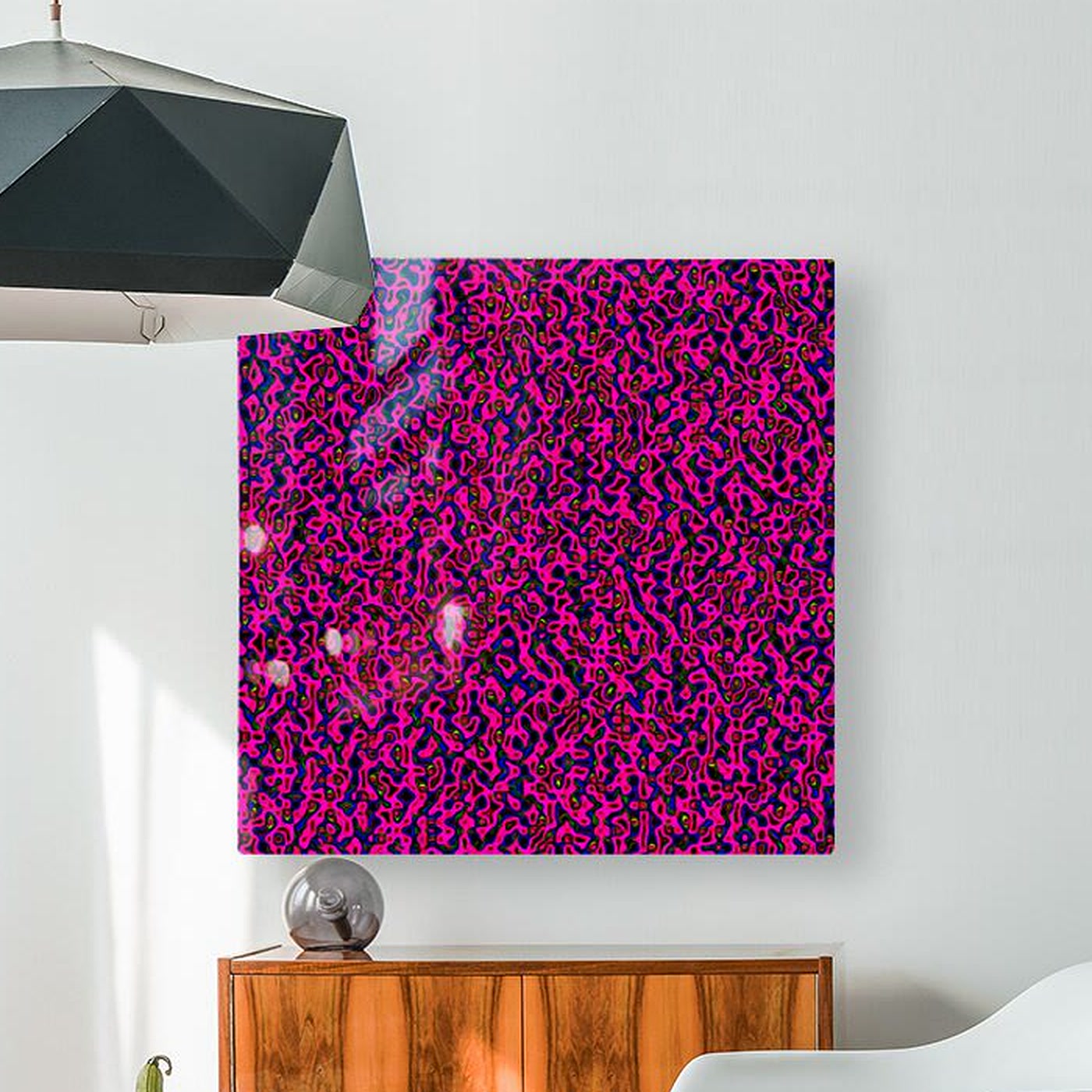 INFERENCE - 0.5 - HD metal print