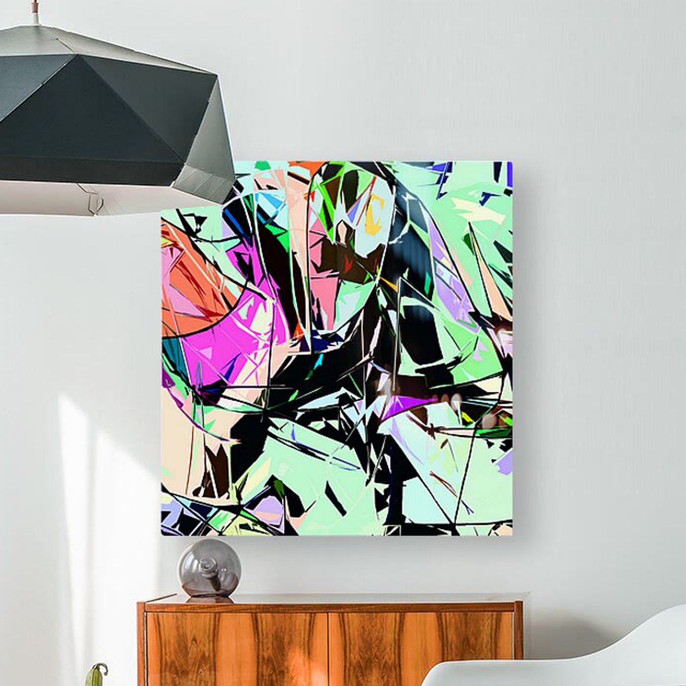 ISOMORPHIC MEMORY PATTERN - 1.1 - HD metal print