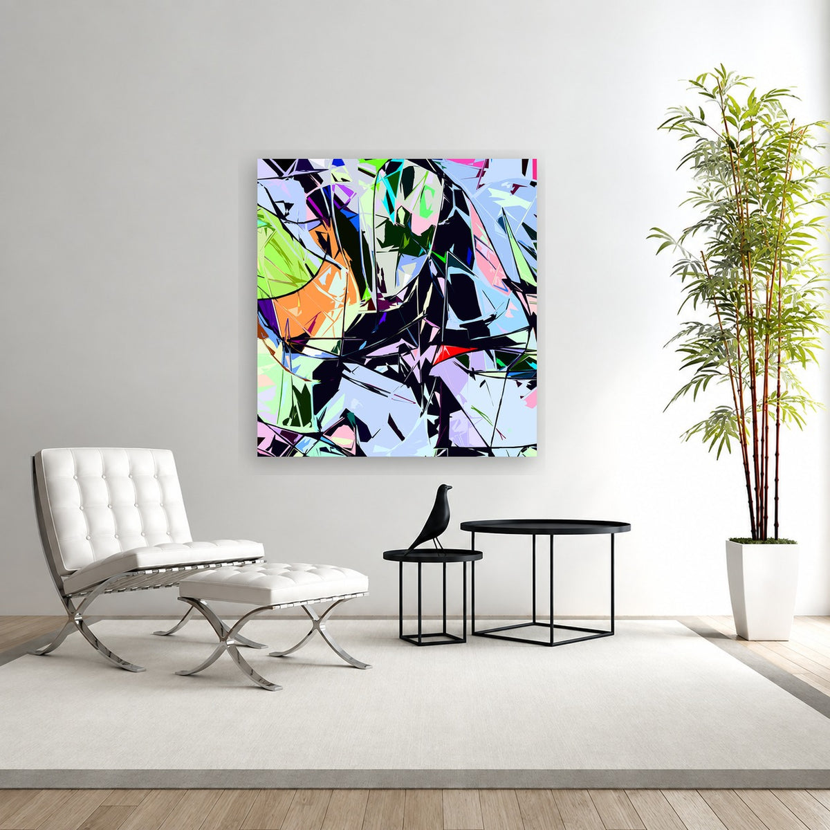 ISOMORPHIC MEMORY PATTERN - 1.3 — acrylic print, front