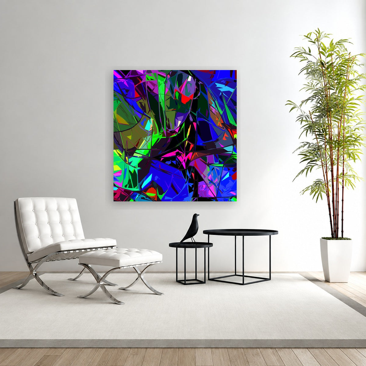 ISOMORPHIC MEMORY PATTERN - 1.4 — acrylic print, front