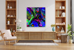 ISOMORPHIC MEMORY PATTERN - 1.4 - shown in a modern living room