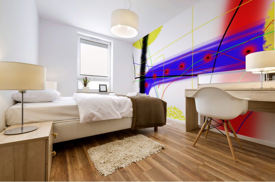 THE NEW OBSERVATION - 1 E — mural room view