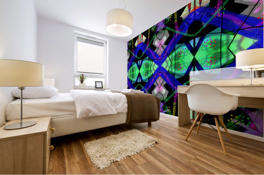 THE MULTIPLICATION OF BEING - 821 — mural room view