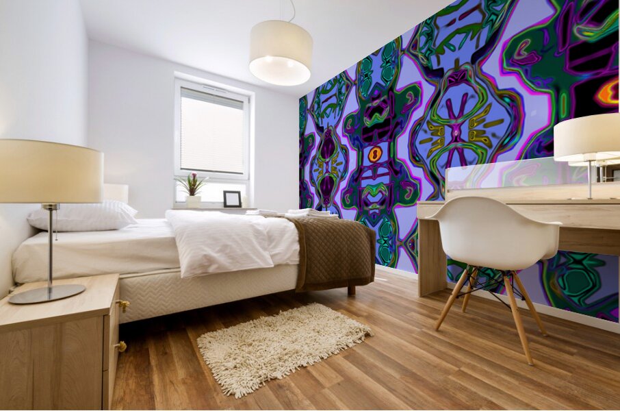 THE MULTIPLICATION OF BEING - 733 — mural room view