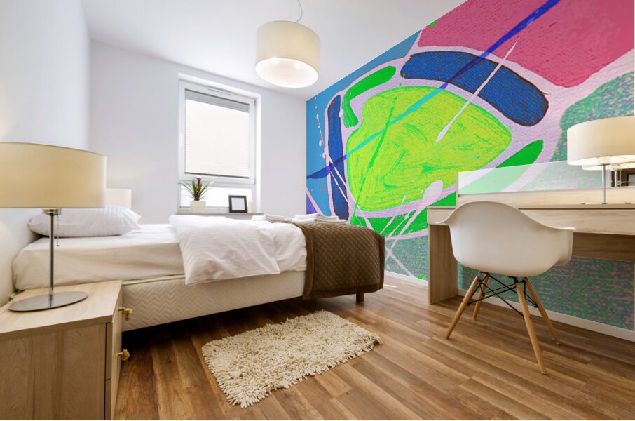 ORGANIC FUSION - 1.0 — mural room view