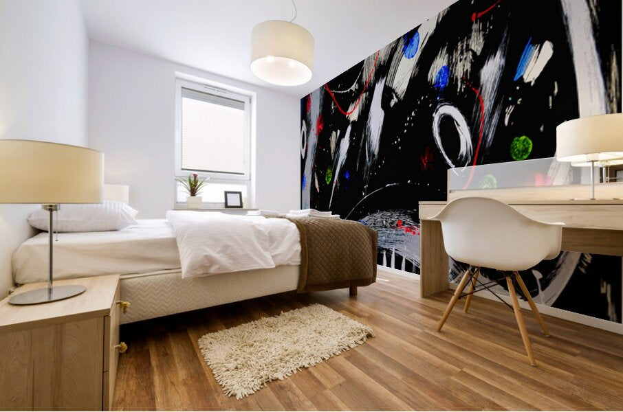 SELF WORK - 7.1 — mural room view