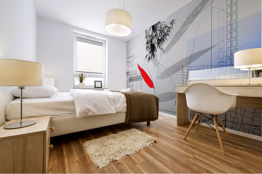 MEDITATION - 2.0 — mural room view