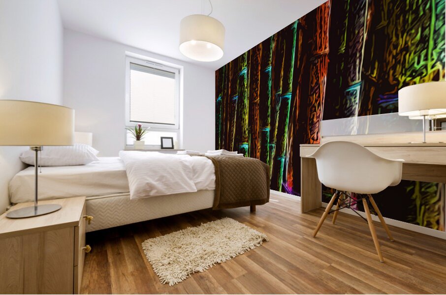 BAMBOO - 1.4 — mural room view