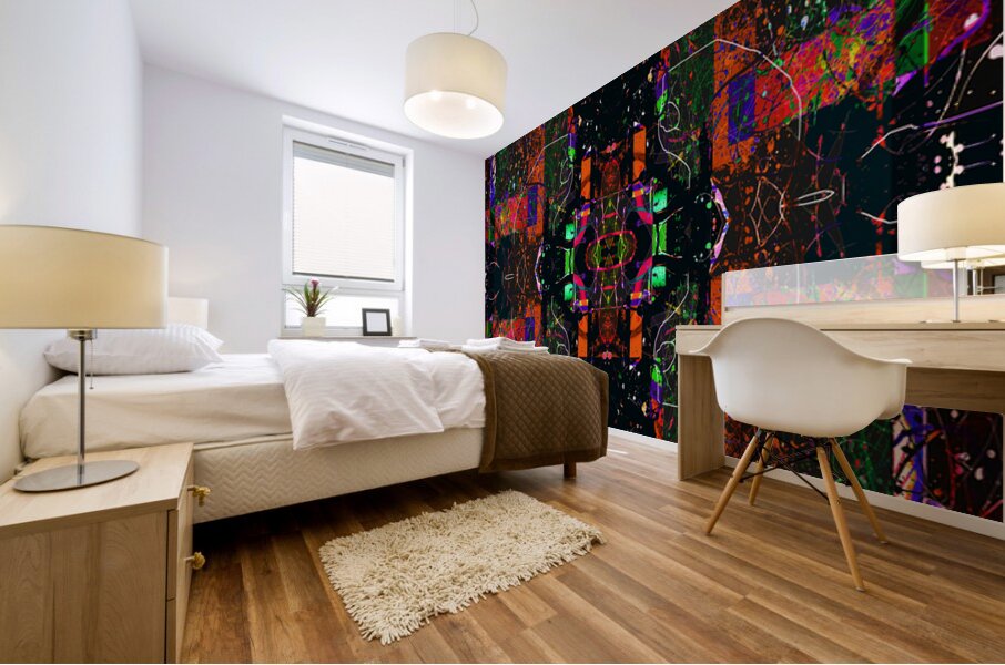 THE MULTIPLICATION OF BEING - A7.1 — mural room view
