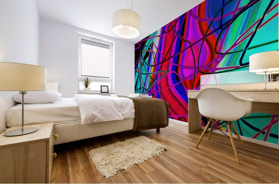 SUSTAINABLE COMPOSITION - A.9 — mural room view