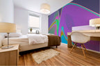 EMERGENT ORGANIC FIELD - 1.0 — mural room view
