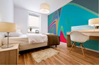 EMERGENT ORGANIC FEEL - 1.1 — mural room view
