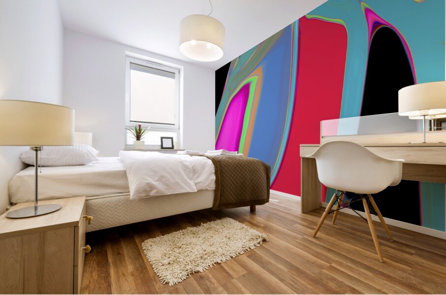 EMERGENT ORGANIC FIELD - 2.0 — mural room view
