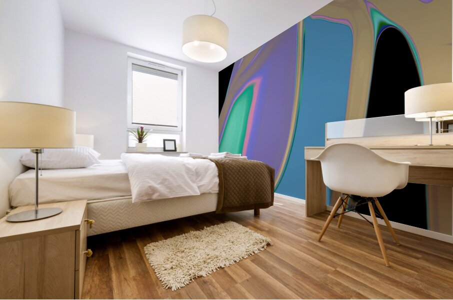 EMERGENT ORGANIC FIELD - 2.1 — mural room view