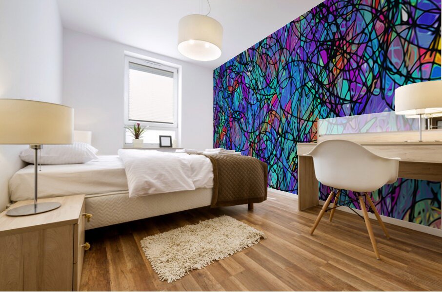 COMPOSITION - A1-4 — mural room view