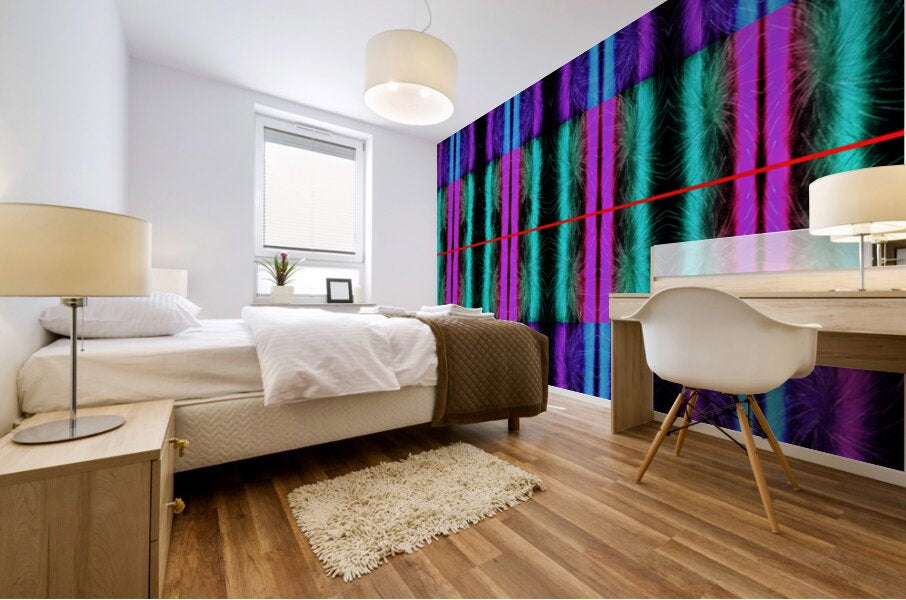 RECURSIVE DREAM ARCHITECTURE - 1.0 — mural room view