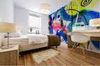 PURSUIT OF HAPPINESS - F.1 — mural room view