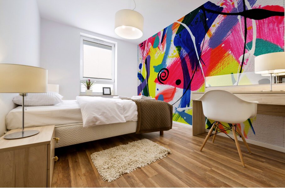 PURSUIT OF HAPPINESS - R.3 — mural room view