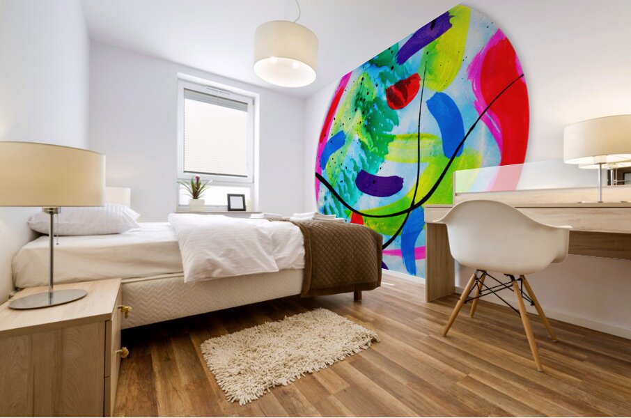 THE ORIGIN - 2.7 — mural room view