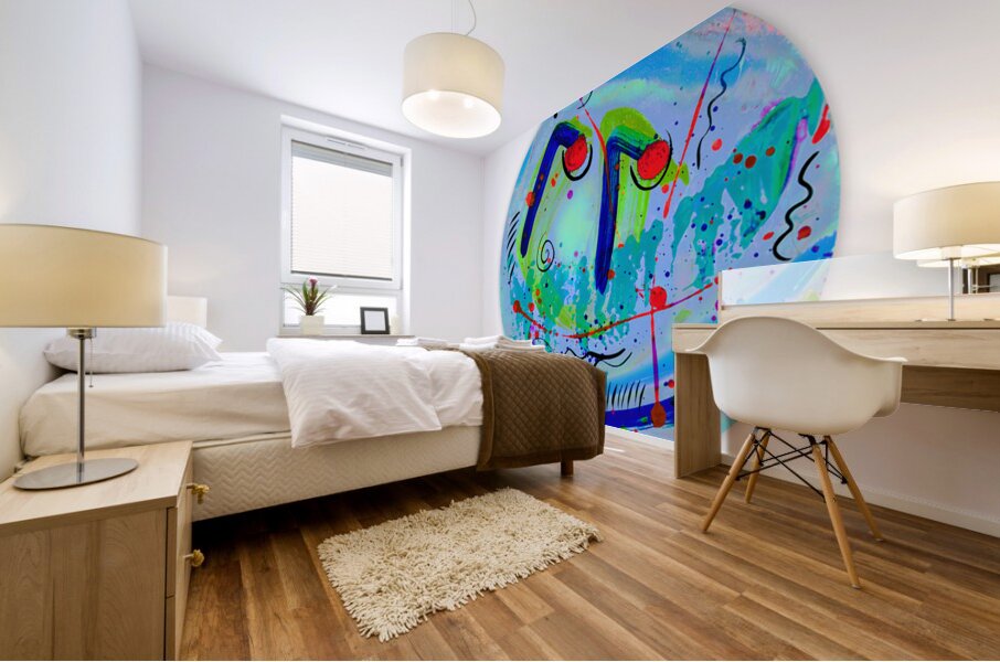 THE ORIGIN - 2.1 — mural room view