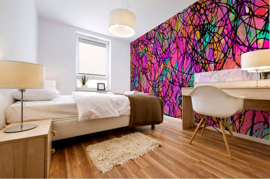 COMPOSITION - C.8 — mural room view
