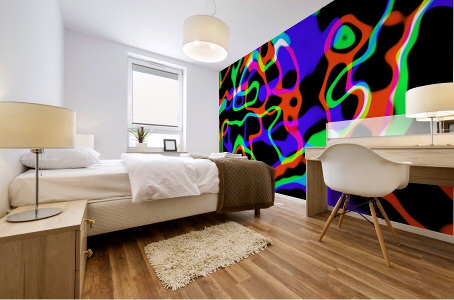 FIELD - 9.1 — mural room view