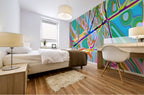 FIELD - 1C — mural room view