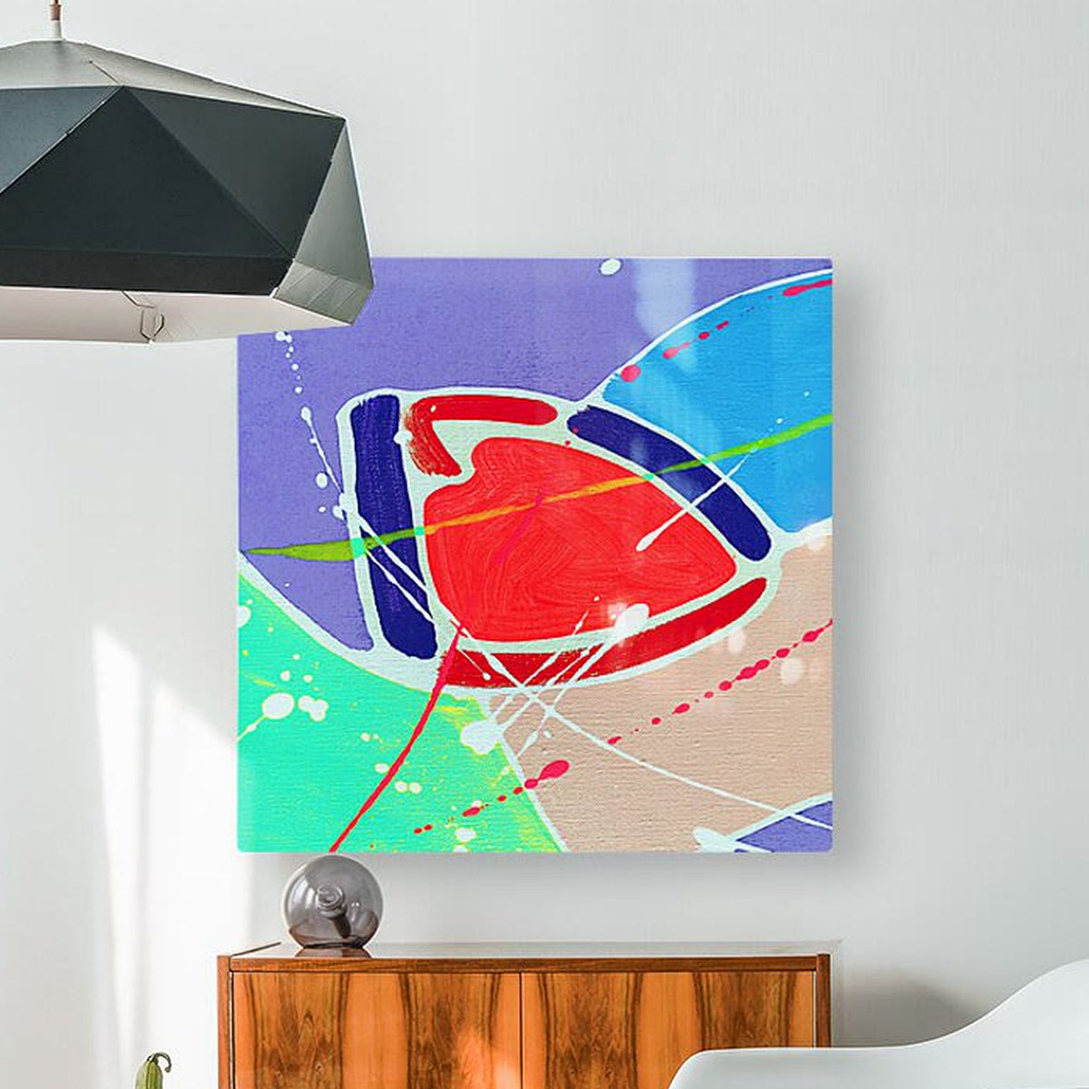 ORGANIC FUSION - 1.4 — HD Metal print, front