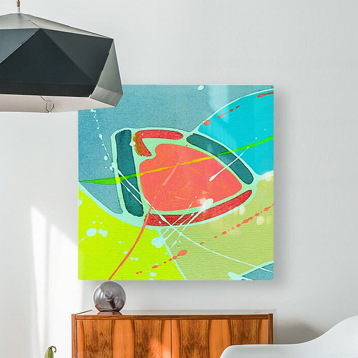 ORGANIC FUSION - 1.8 — HD Metal print, front