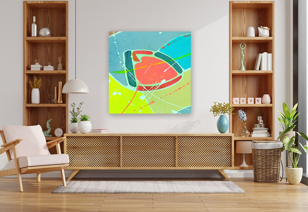 ORGANIC FUSION - 1.8 - shown in a modern living room