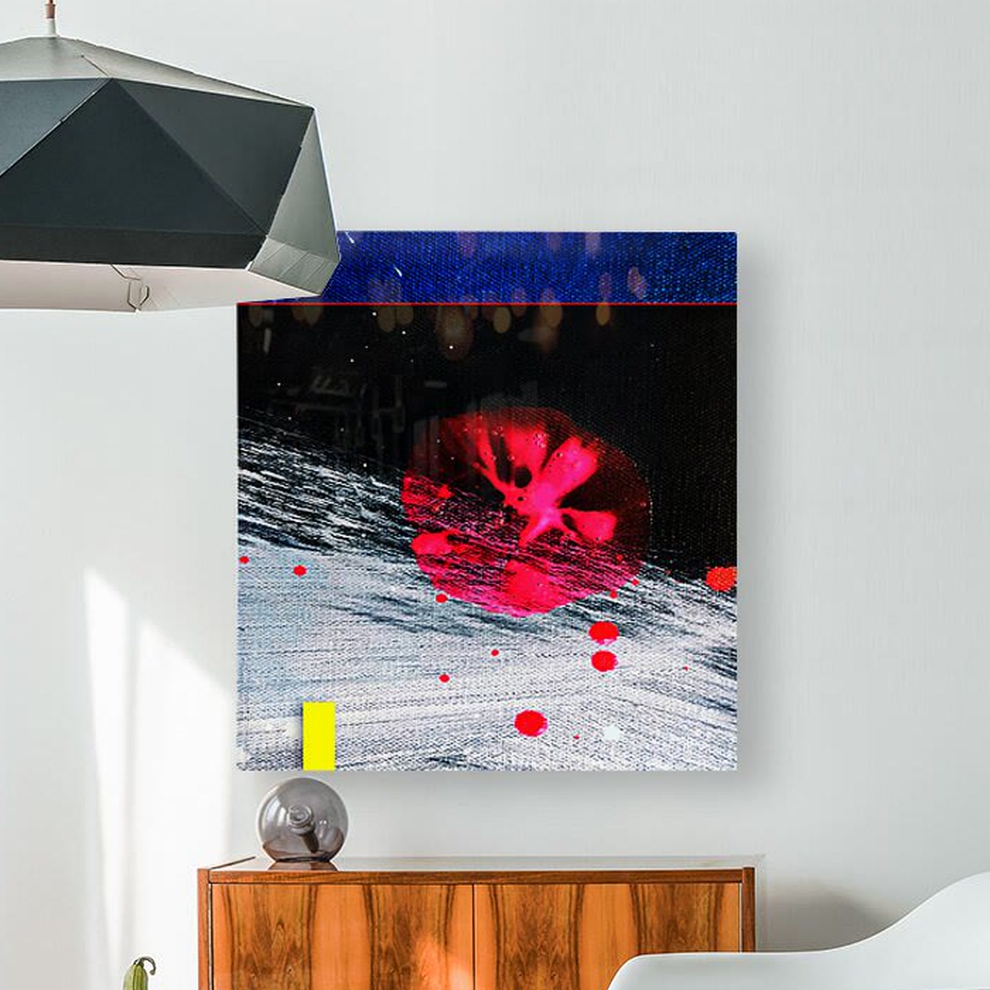 ORGANIC PULSE - A.5 - HD metal print