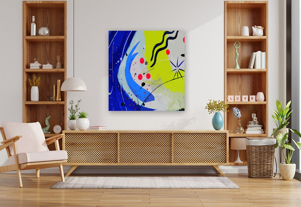 PURSUIT OF HAPPINESS - 9.9 - shown in a modern living room