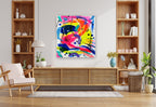 PURSUIT OF HAPPINESS - F.9 - shown in a modern living room