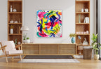 PURSUIT OF HAPPINESS - R.3 - shown in a modern living room