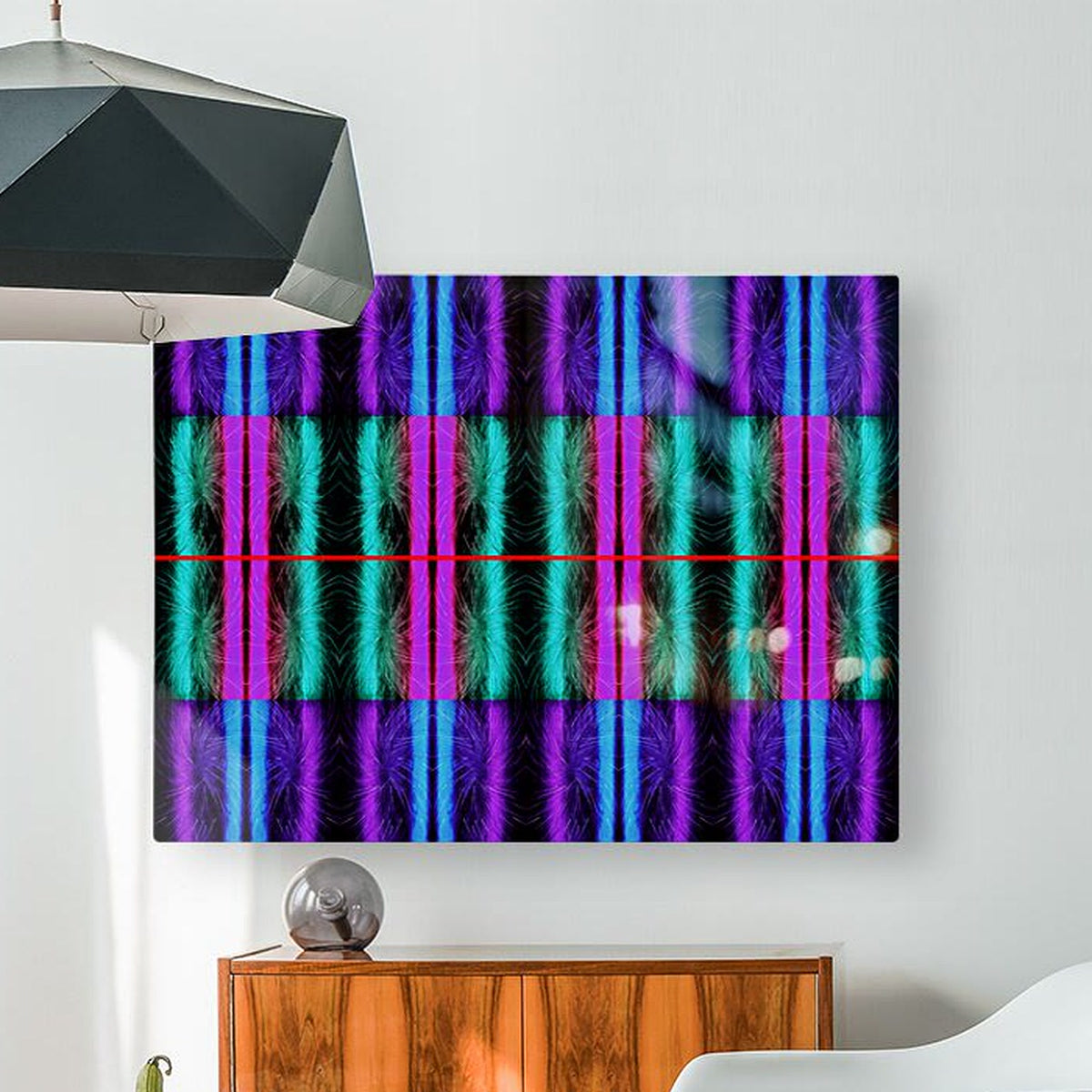 RECURSIVE DREAM ARCHITECTURE - 1.0 - HD metal print