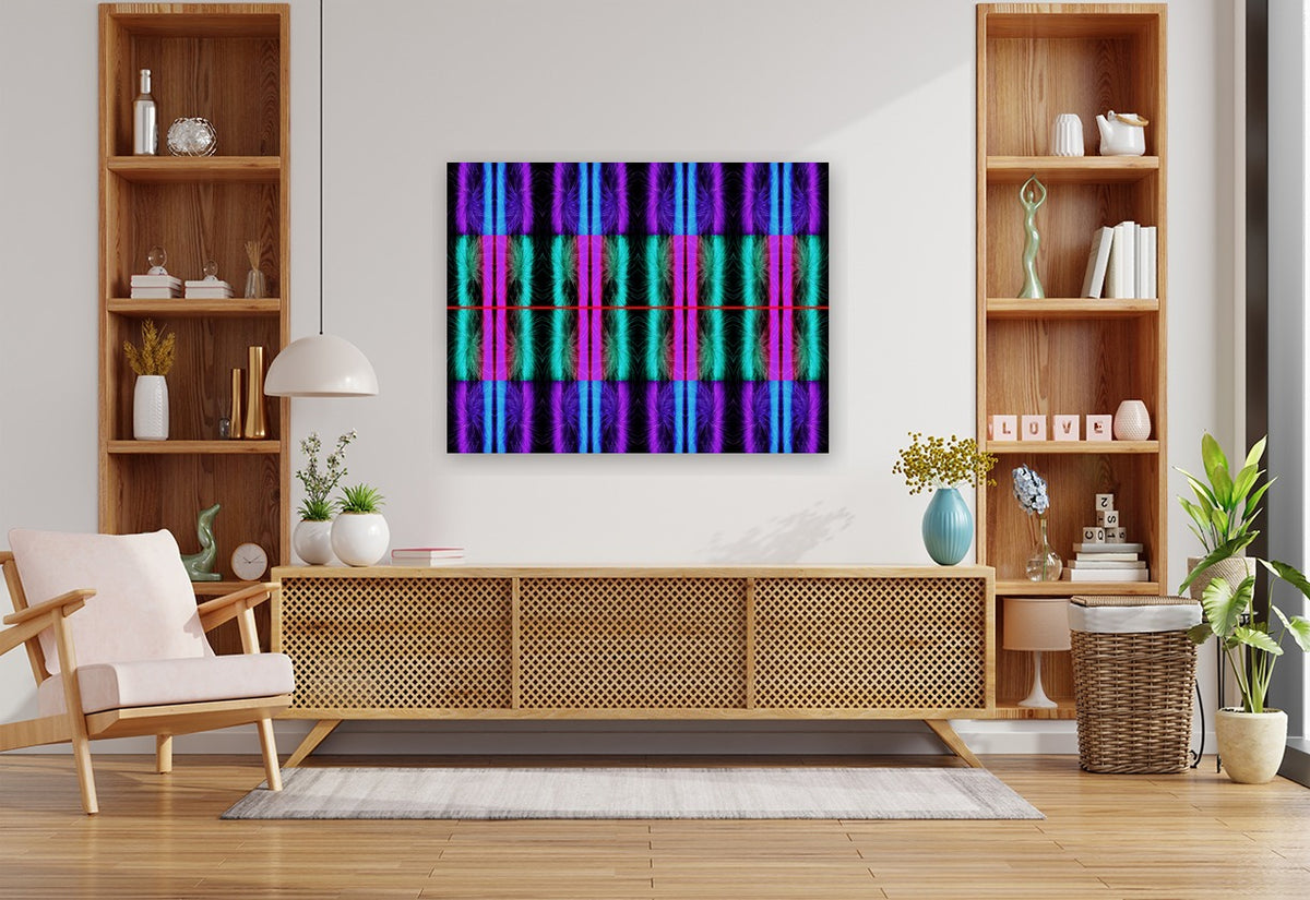 RECURSIVE DREAM ARCHITECTURE - 1.0 - shown in a modern living room