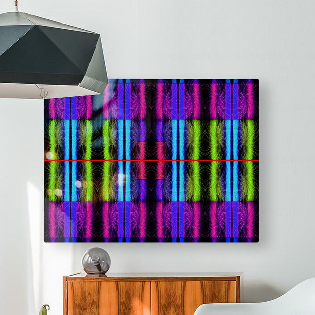 RECURSIVE DREAM ARCHITECTURE - 1.1 — HD Metal print, front