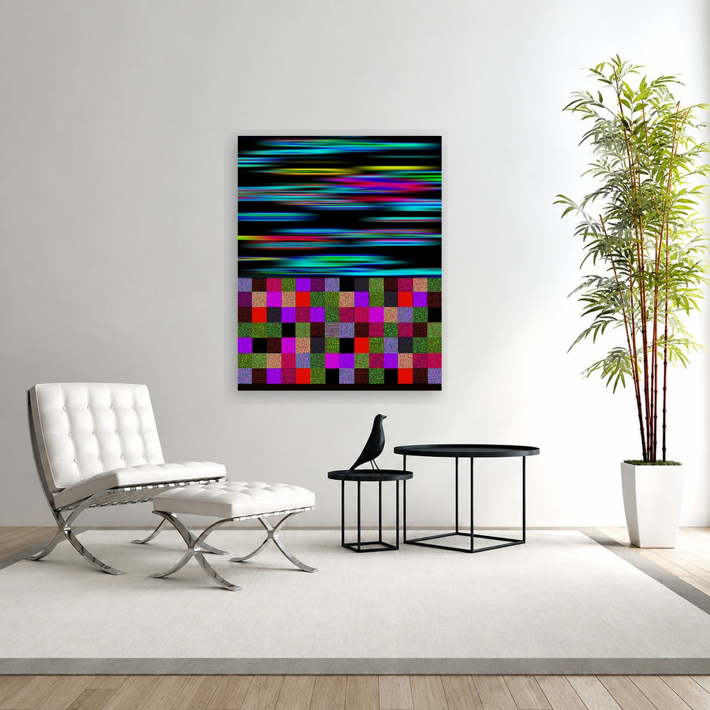 REINFORCEMENT LEARNING EFFECT - 7.0 - acrylic print