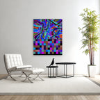 REINFORCEMENT LEARNING EFFECT - 7.5 - acrylic print