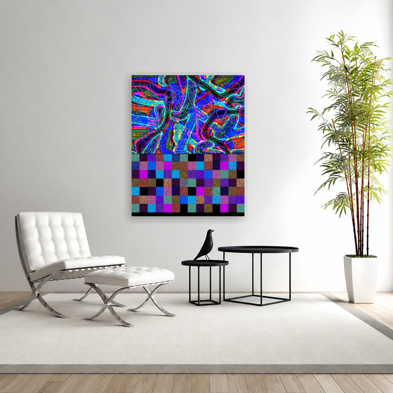 REINFORCEMENT LEARNING EFFECT - 7.5 - acrylic print