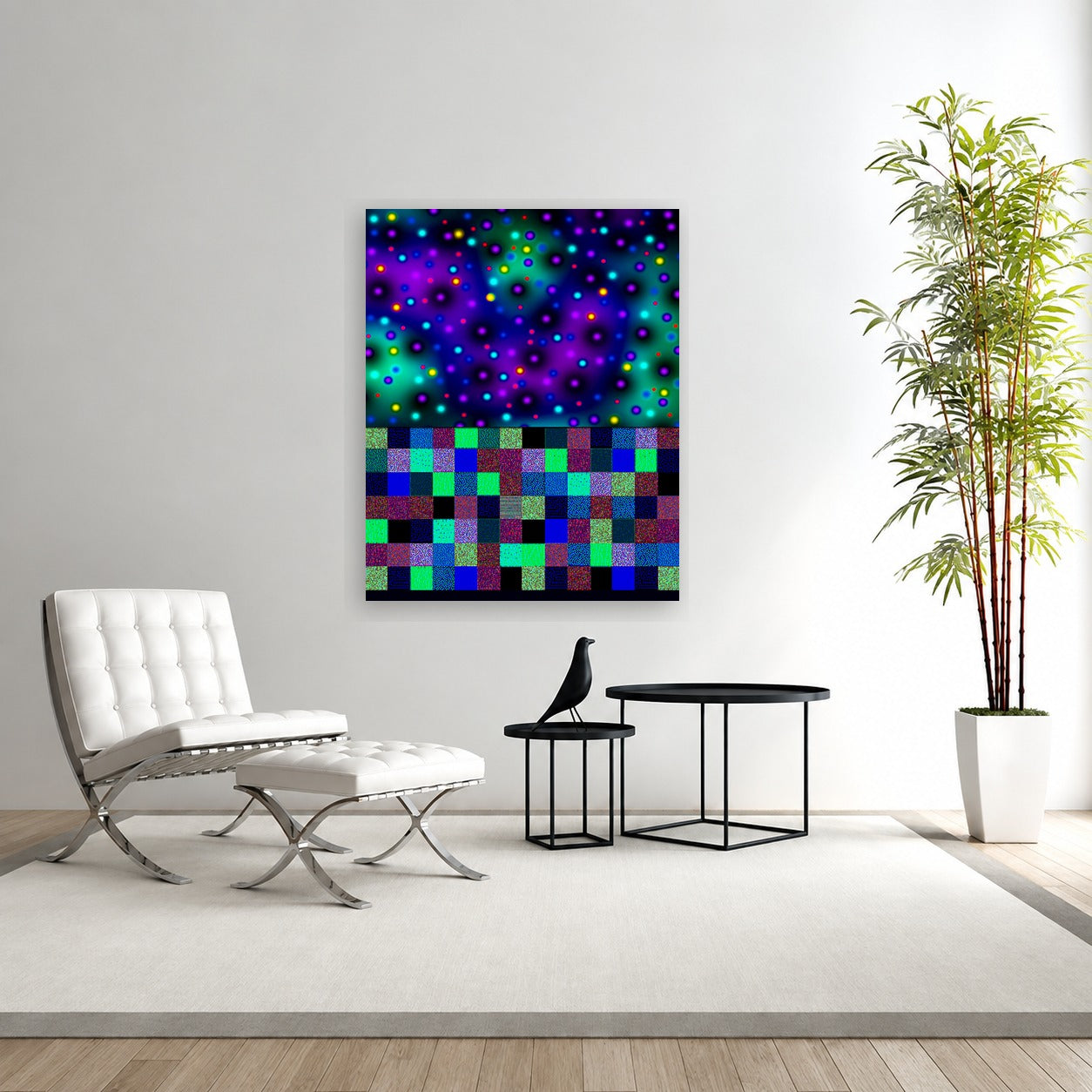 REINFORCEMENT LEARNING EFFECT - 7.7 - acrylic print