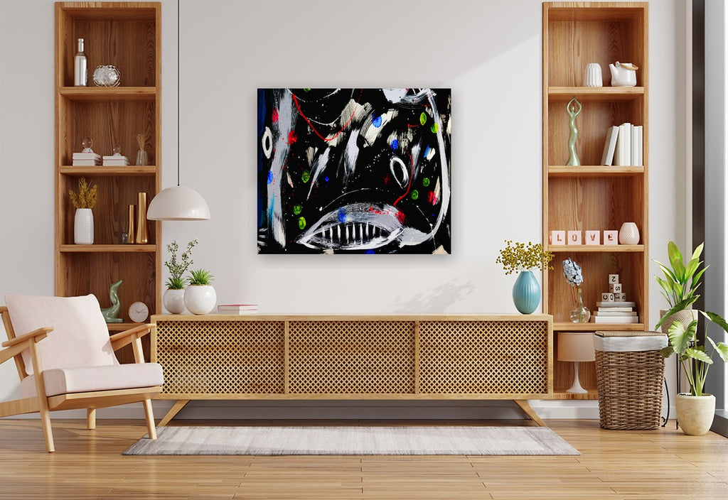 SELF WORK - 7.1 - shown in a modern living room