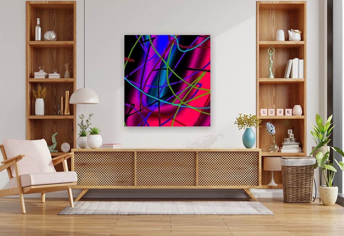 SUSTAINABLE COMPOSITION - 2322 - shown in a modern living room