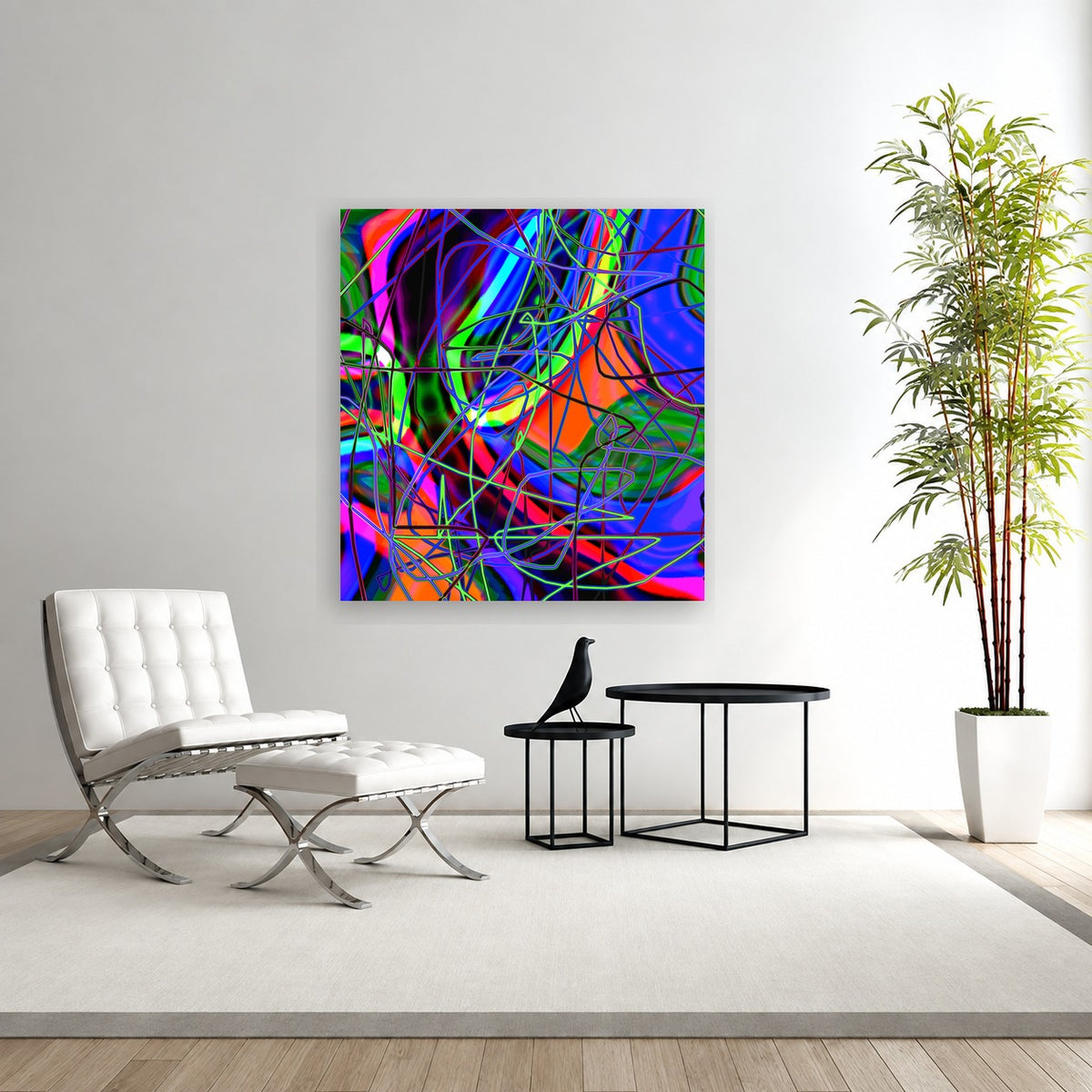 SUSTAINABLE COMPOSITION - 2873 - acrylic print