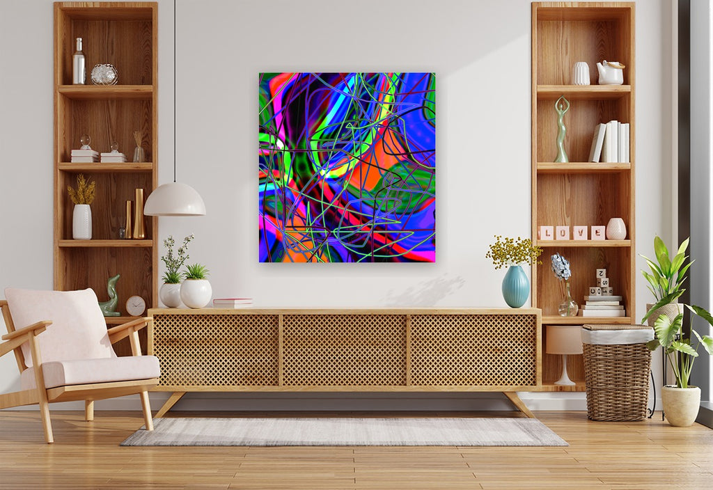 SUSTAINABLE COMPOSITION - 2873 - shown in a modern living room