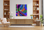 SUSTAINABLE COMPOSITION - 2873 - shown in a modern living room