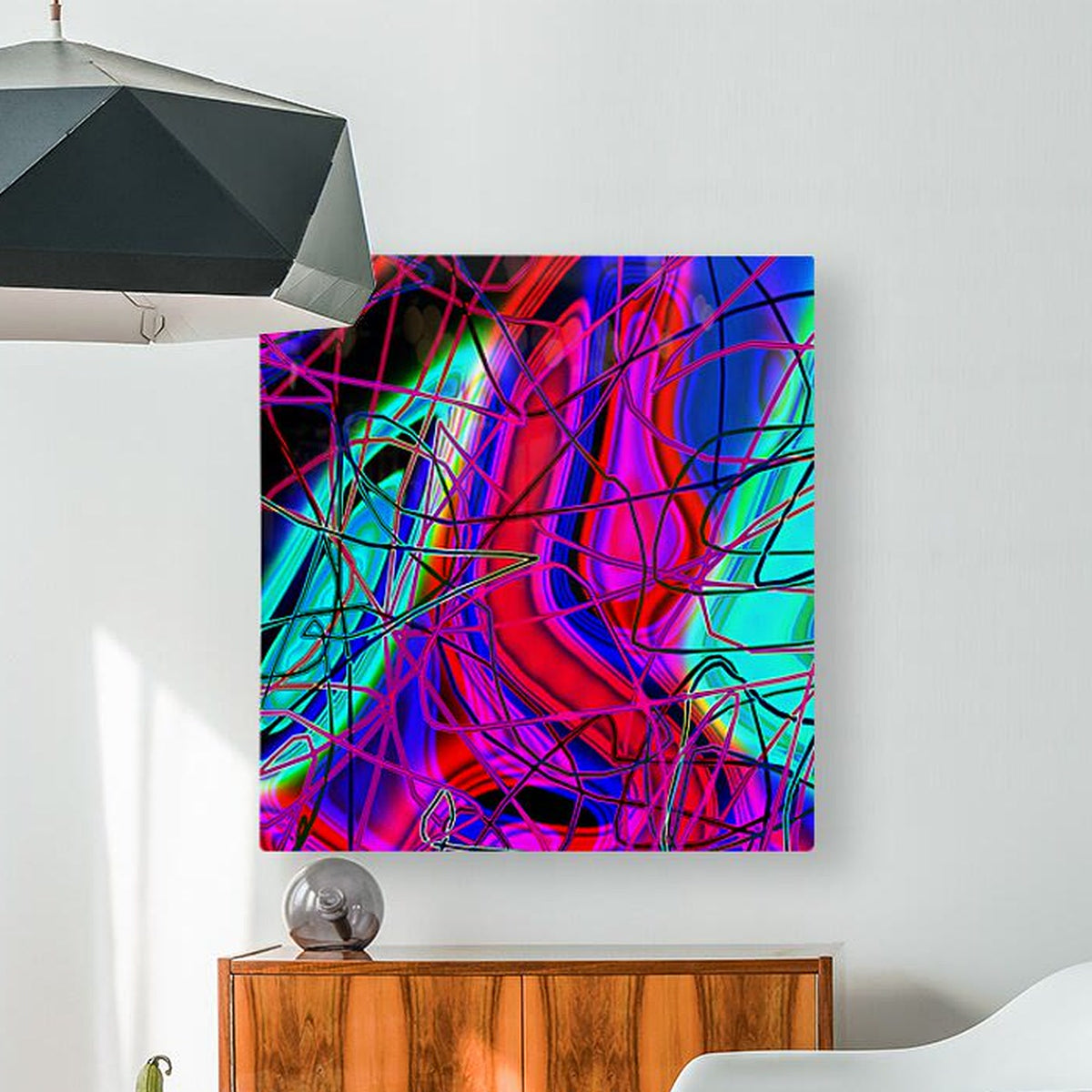 SUSTAINABLE COMPOSITION - A.9 - HD metal print